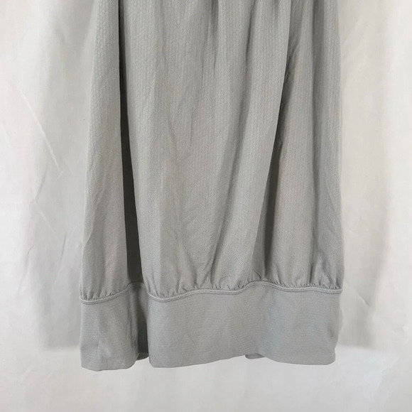 Lululemon Tank Sports Bra Women's 6 Grey Floral Pull On Lightweight Unpadded - Picture 3 of 8